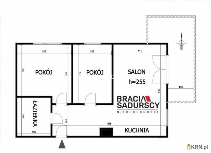 3 pokojowe, Mieszkanie  do wynajęcia, Kraków, Prądnik Czerwony, ul. Reduta