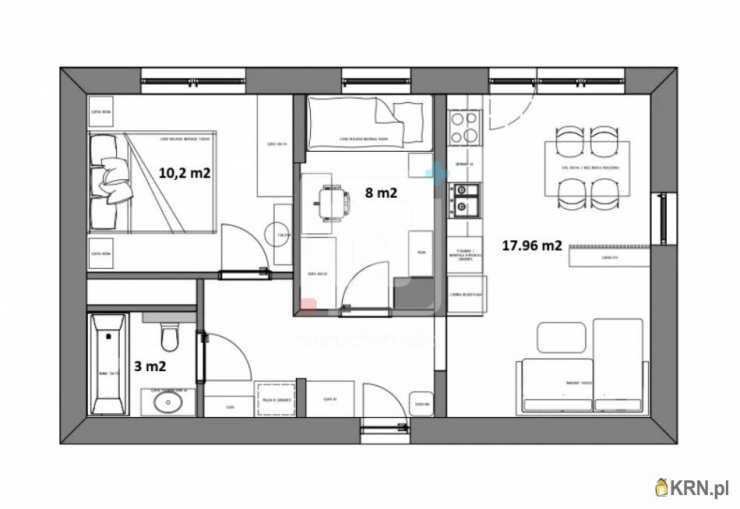 Mieszkanie  na sprzedaż, 3 pokojowe, Warszawa, Mokotów/Stegny, ul. Burgaska