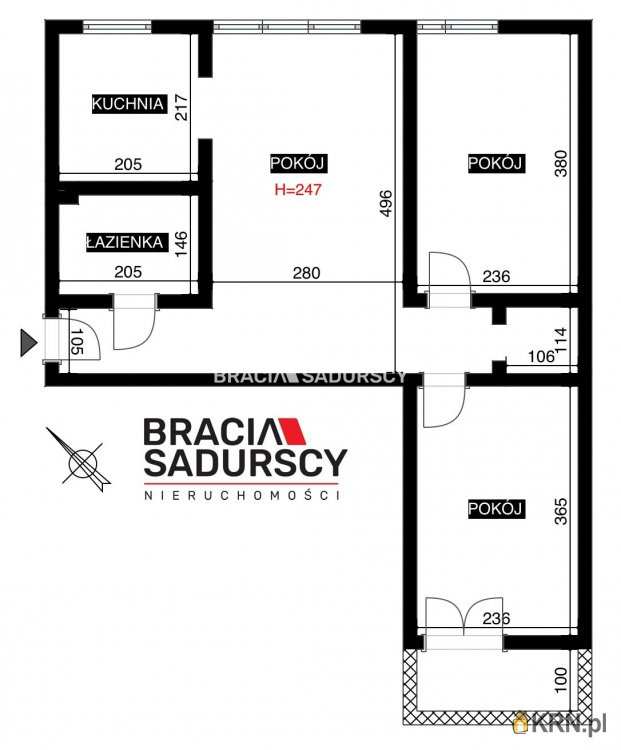 Sułkowice, ul. Szkolna, Mieszkanie  na sprzedaż, 3 pokojowe