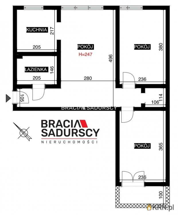 3 pokojowe, Sułkowice, ul. Szkolna, Mieszkanie  na sprzedaż