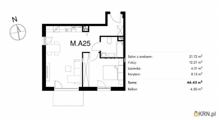 Kraków, Prądnik Biały, ul. Stelmachów, Mieszkanie  na sprzedaż, 2 pokojowe