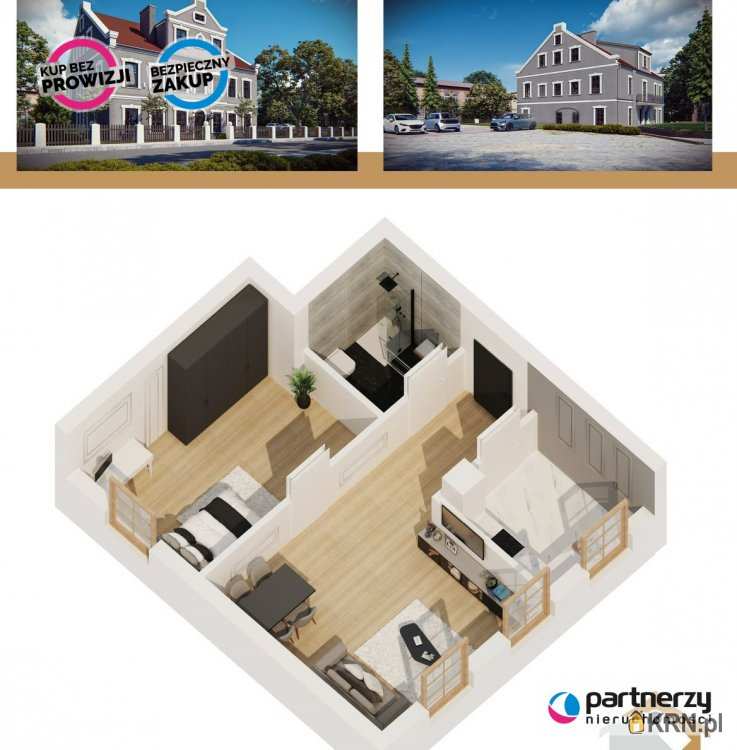 Mieszkanie  na sprzedaż, Frombork, ul. Kopernika, 2 pokojowe