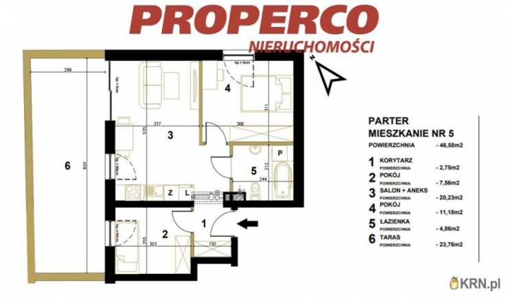 2 pokojowe, Kielce, Czarnów, ul. , Mieszkanie  na sprzedaż