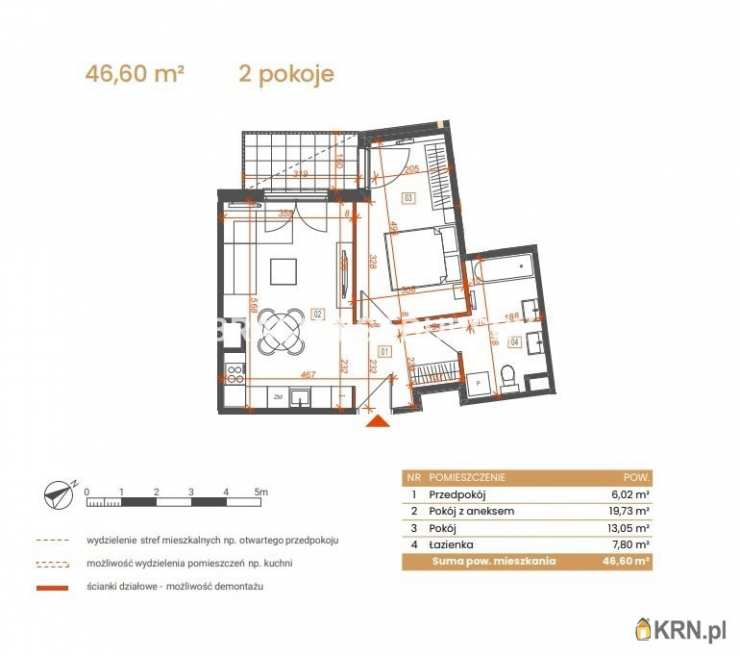 Katowice, ul. Ceglana, Mieszkanie  na sprzedaż, 2 pokojowe