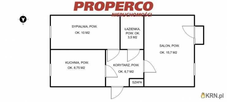 Mieszkanie  na sprzedaż, 2 pokojowe, Kielce, Jagiellońskie, ul. Jagiellońska