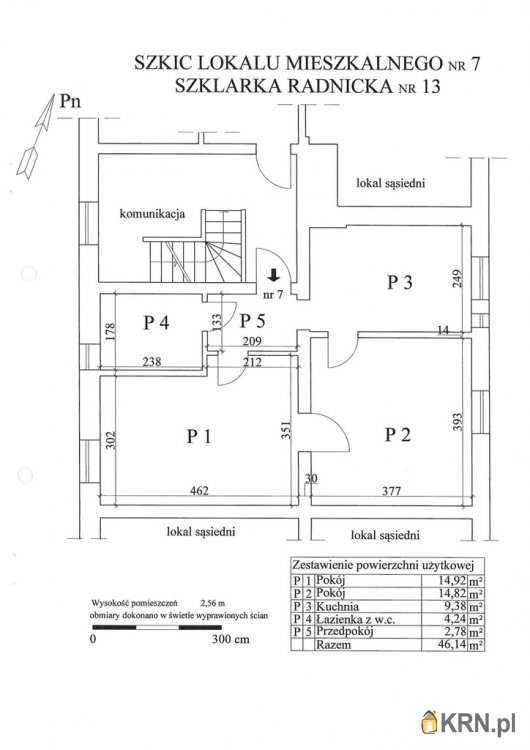 2 pokojowe, Mieszkanie  na sprzedaż, Szklarka Radnicka, ul. 