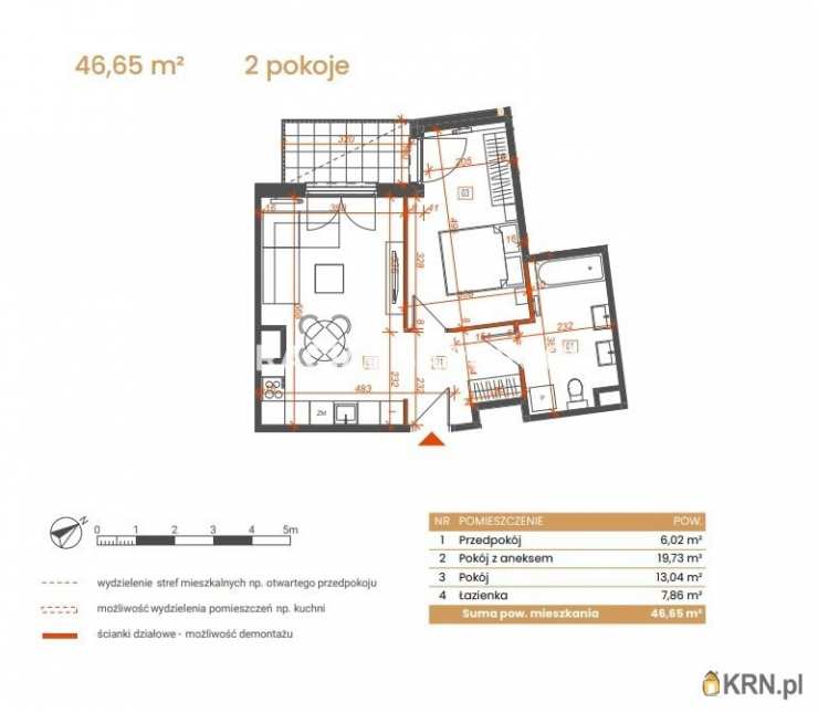 Katowice, ul. Ceglana, Mieszkanie  na sprzedaż, 2 pokojowe