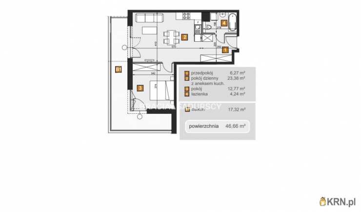 Bracia Sadurscy Oddział BS2 Rynek Pierwotny, Mieszkanie  na sprzedaż, Kraków, Dębniki, ul. dr. J. Babińskiego