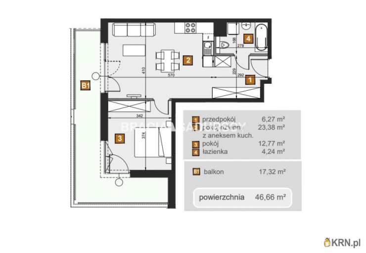 Bracia Sadurscy Oddział BS2 Rynek Pierwotny, Mieszkanie  na sprzedaż, Kraków, Dębniki, ul. dr. J. Babińskiego