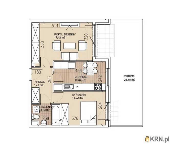 Mieszkanie  na sprzedaż, 2 pokojowe, Wrocław, Psie Pole/Sołtysowice, ul. 