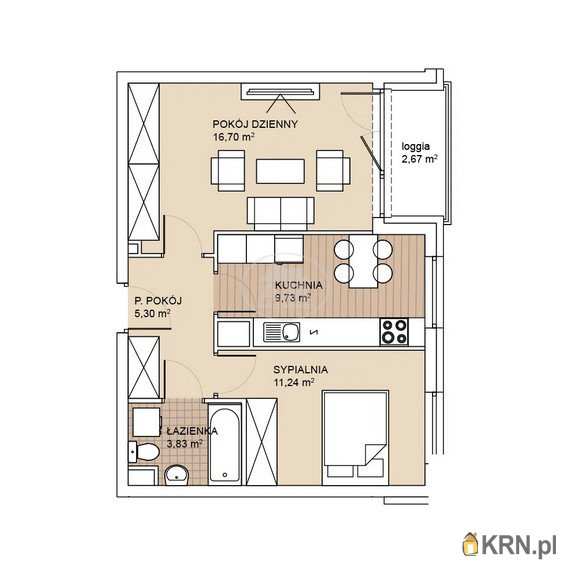 Mieszkanie  na sprzedaż, 2 pokojowe, Wrocław, Psie Pole/Sołtysowice, ul. 