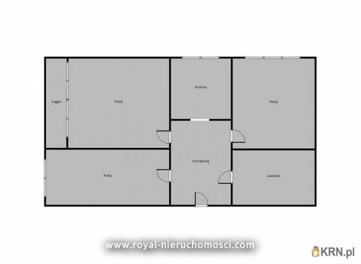 3 pokojowe, Koszalin, Wspólny Dom, ul. A. Grottgera, Mieszkanie  na sprzedaż