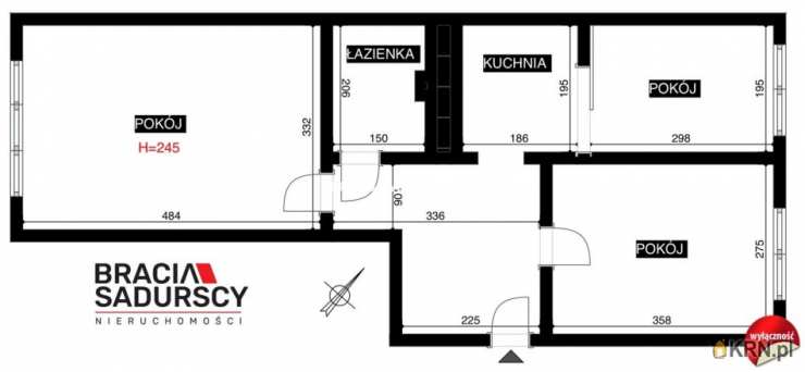 2 pokojowe, Kraków, Bieńczyce, ul. Kalinowe, Mieszkanie  na sprzedaż