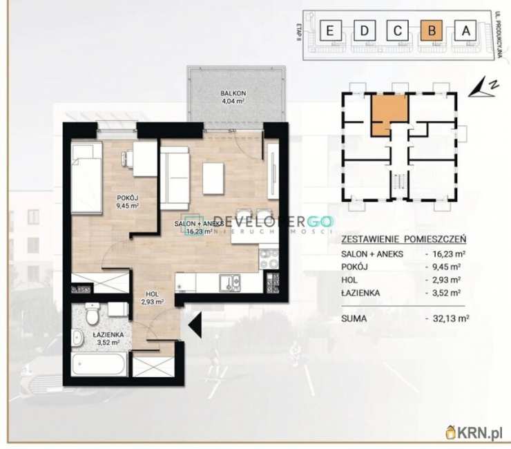 2 pokojowe, Białystok, ul. , Mieszkanie  na sprzedaż