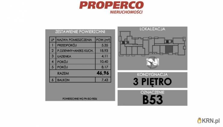 PROPERCO Sp. z o.o. Sp. k. , Mieszkanie  na sprzedaż, Skarżysko-Kamienna, ul. Żeromskiego