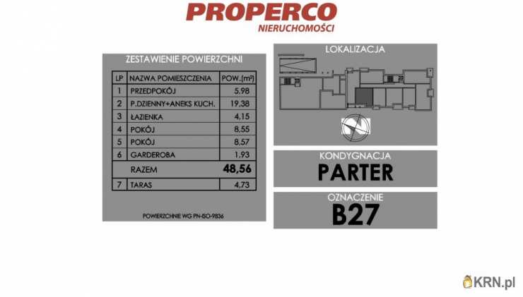 PROPERCO Sp. z o.o. Sp. k. , Mieszkanie  na sprzedaż, Skarżysko-Kamienna, ul. Żeromskiego