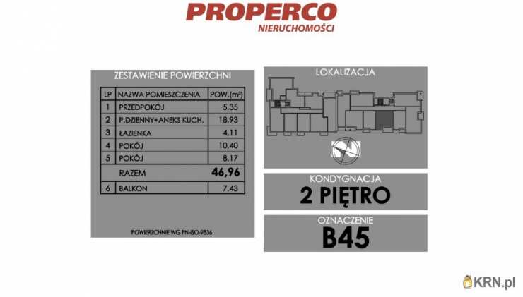 PROPERCO Sp. z o.o. Sp. k. , Mieszkanie  na sprzedaż, Skarżysko-Kamienna, ul. Żeromskiego