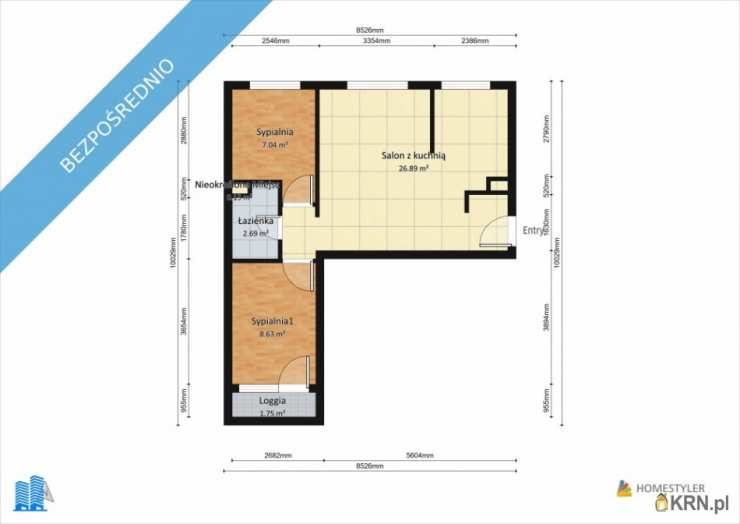 Mieszkanie  na sprzedaż, Białystok, Wygoda, ul. Pułkowa, 3 pokojowe