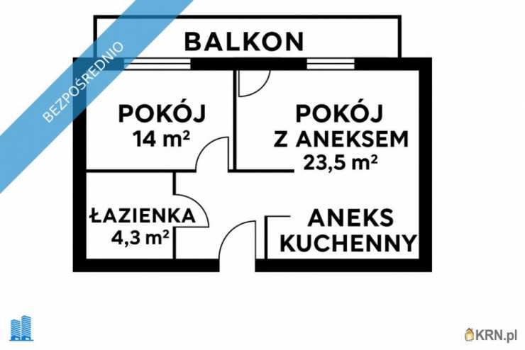 Mieszkanie  na sprzedaż, 2 pokojowe, Gdańsk, Jasień, ul. Damroki