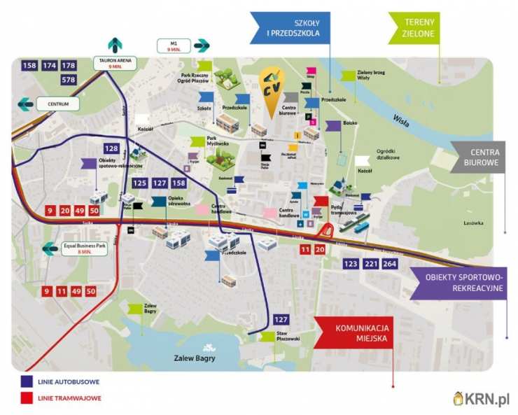 3 pokojowe, Mieszkanie  na sprzedaż, Kraków, Podgórze, ul. Lipska