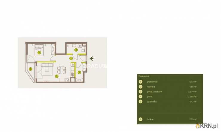 Kraków, Prądnik Biały, ul. Imbramowska, Mieszkanie  na sprzedaż, 2 pokojowe