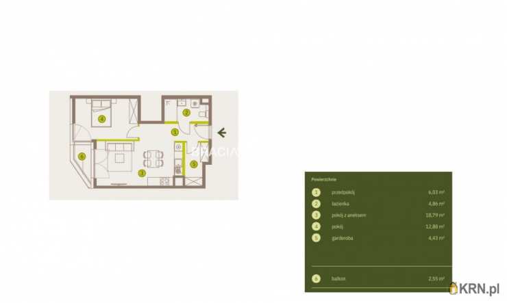 Kraków, Prądnik Biały, ul. Imbramowska, Mieszkanie  na sprzedaż, 2 pokojowe