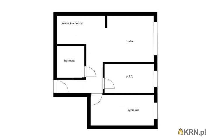 3 pokojowe, Kraków, Bieżanów-Prokocim, ul. Okólna, Mieszkanie  na sprzedaż