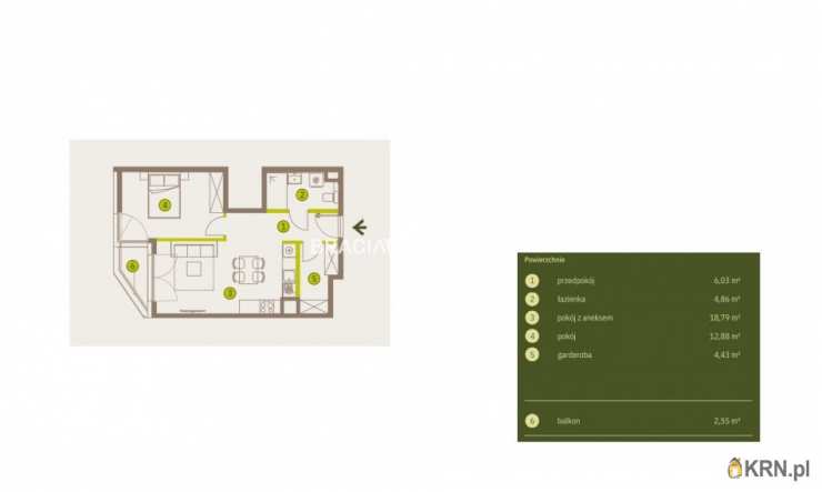 Mieszkanie  na sprzedaż, 2 pokojowe, Kraków, Prądnik Biały, ul. Imbramowska