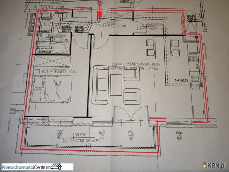 Kraków, Czyżyny, ul. , Mieszkanie  na sprzedaż, 2 pokojowe