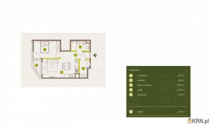 Kraków, Prądnik Biały, ul. Imbramowska, Mieszkanie  na sprzedaż, 2 pokojowe