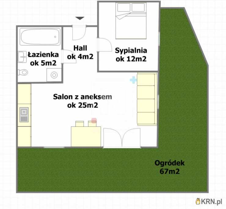 Mieszkanie  na sprzedaż, Warszawa, Ursynów, ul. , 2 pokojowe