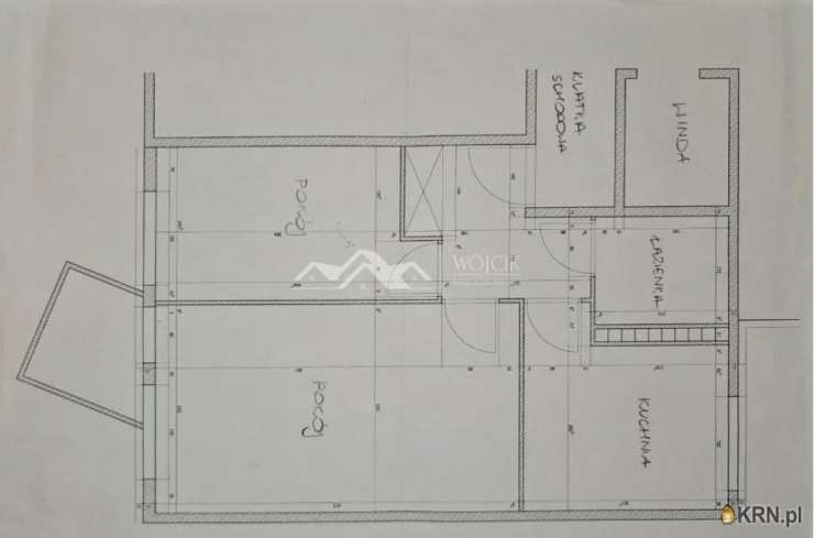2 pokojowe, Mieszkanie  na sprzedaż, Wrocław, Krzyki/Gaj, ul. Strońska