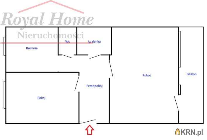 2 pokojowe, Mieszkanie  na sprzedaż, Wrocław, Psie Pole/Zakrzów, ul. Stoczniowa