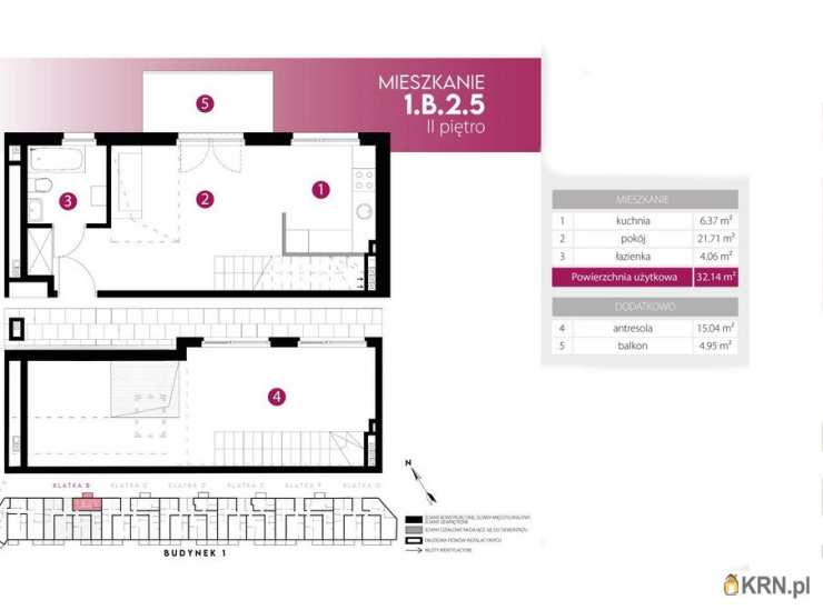 2 pokojowe, Mieszkanie  na sprzedaż, Wrocław, Fabryczna, ul. 
