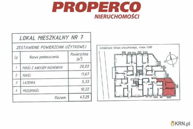 Mieszkanie  na sprzedaż, 2 pokojowe, Kielce, Na Stoku, ul. 