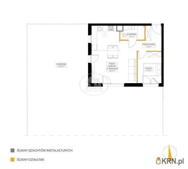 Mieszkanie  na sprzedaż, 2 pokojowe, Wrocław, Fabryczna/Maślice, ul. Rędzińska