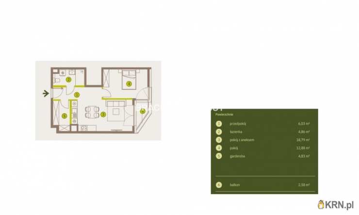 Mieszkanie  na sprzedaż, 2 pokojowe, Kraków, Prądnik Biały, ul. Imbramowska