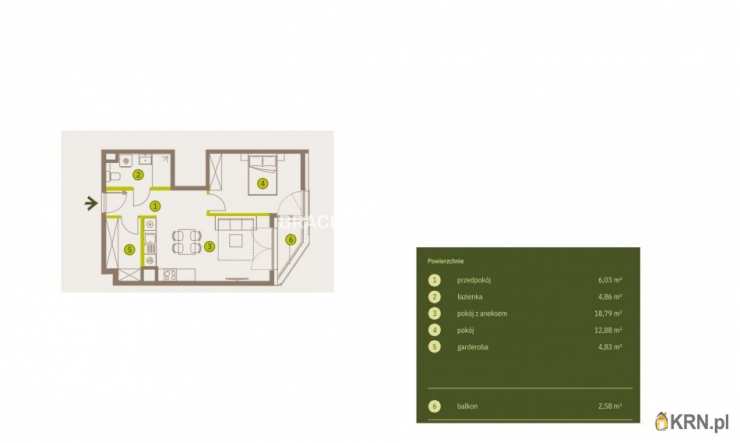 Mieszkanie  na sprzedaż, 2 pokojowe, Kraków, Prądnik Biały, ul. Imbramowska