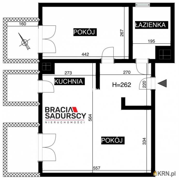 Kraków, Czyżyny, ul. M. Dąbrowskiej, Mieszkanie  na sprzedaż, 2 pokojowe
