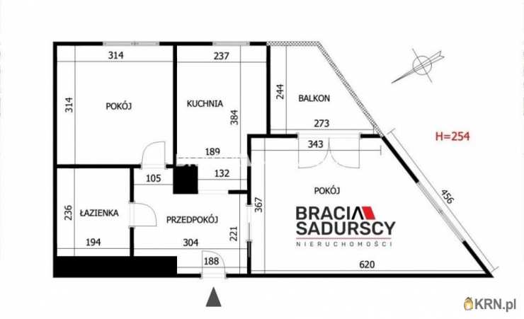 Mieszkanie  na sprzedaż, 2 pokojowe, Kraków, Prądnik Biały/Górka Narodowa, ul. S. Banacha