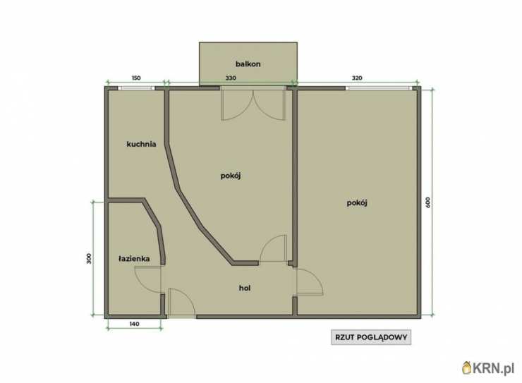 Mieszkanie  na sprzedaż, 2 pokojowe, Kraków, Podgórze/Stare Podgórze, ul. Kalwaryjska