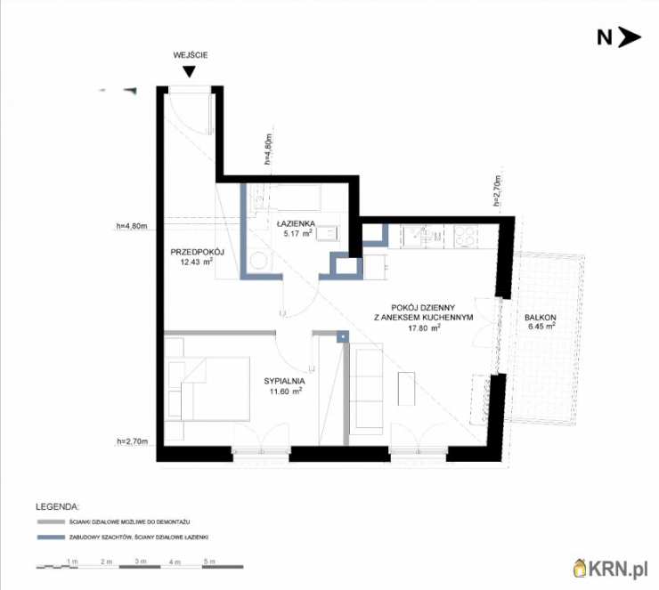 , Kraków, Grzegórzki, ul. Grzegórzecka, Mieszkanie  na sprzedaż