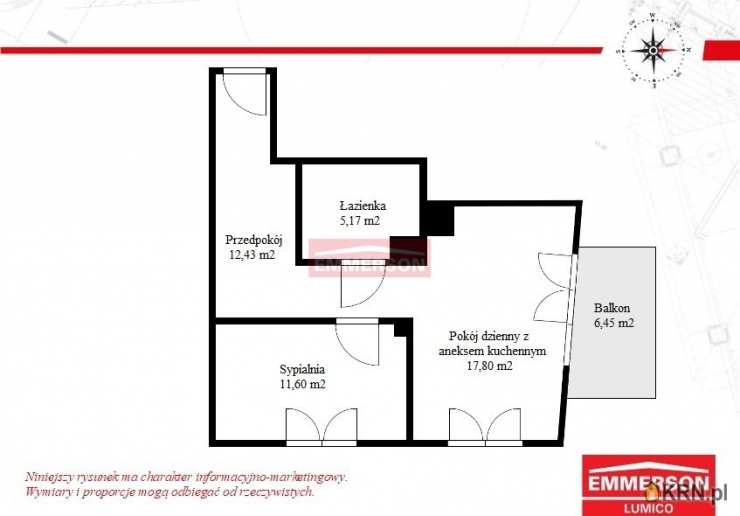 Mieszkanie  na sprzedaż, Kraków, Stare Miasto/Śródmieście, ul. , 2 pokojowe