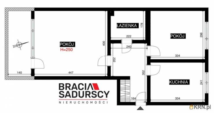 Kraków, Podgórze Duchackie/Kurdwanów, ul. Kordiana, 2 pokojowe, Mieszkanie  na sprzedaż