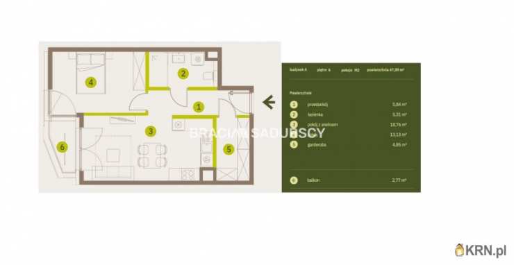 Mieszkanie  na sprzedaż, 2 pokojowe, Kraków, Prądnik Biały, ul. Imbramowska