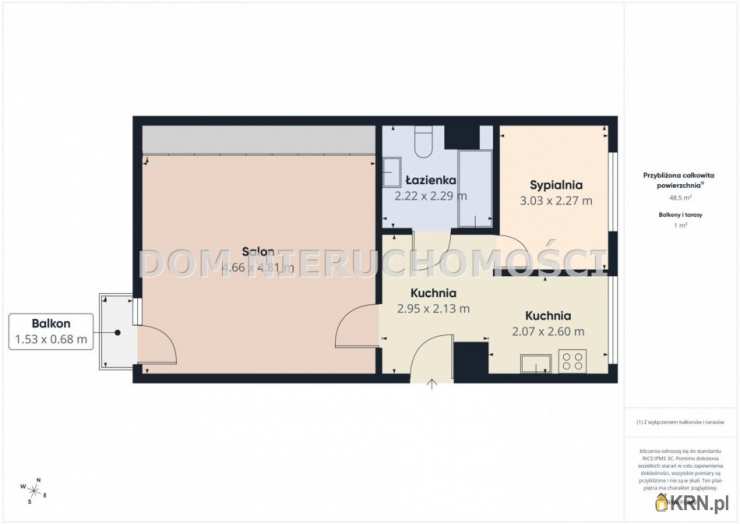 Olsztyn, Podgrodzie, ul. J. Korczaka, Mieszkanie  na sprzedaż, 2 pokojowe