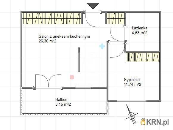 2 pokojowe, Mieszkanie  na sprzedaż, Warszawa, Włochy/Stare Włochy, ul. 