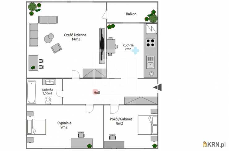 3 pokojowe, Mieszkanie  na sprzedaż, Warszawa, Praga Południe/Saska Kępa, ul. Afrykańska