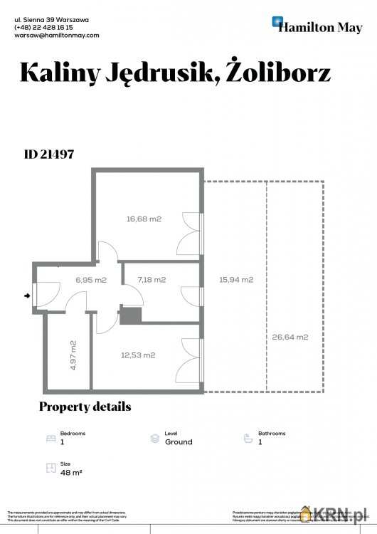 Mieszkanie  na sprzedaż, , Warszawa, ul. 