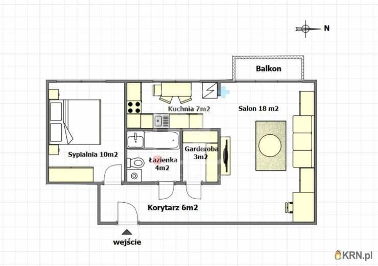 Mieszkanie  na sprzedaż, 2 pokojowe, Warszawa, Mokotów/Wierzbno, ul. F. Joliot-Curie